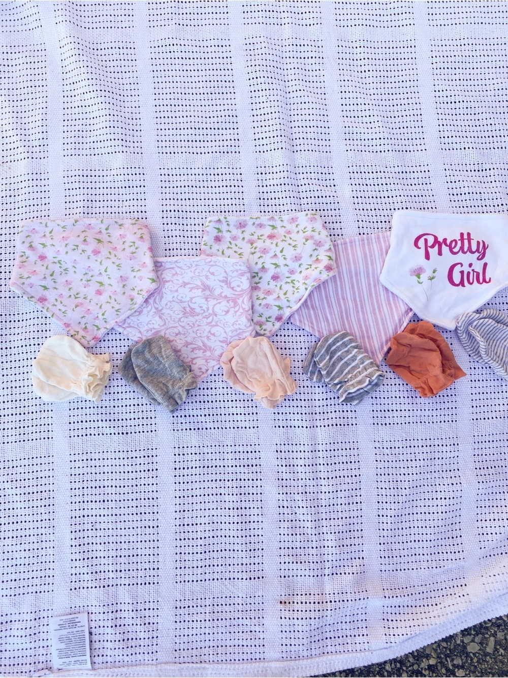 Baby Girls Summertime Bundle | 100% Cotton Capsule Wardrobe 0-3 Months - Picture 5 of 7
